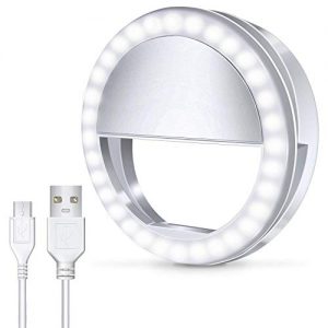 Selfie Ring Light for Iphone 36 LED Lamps Studio Vedio Photo Light Beauty Photography Lighting Lampa Macro & Ring Lights