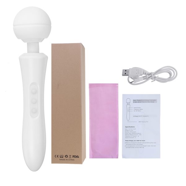 110-250V Electric Massager 8 Speeds 20 Vibration Modes Handheld Deep Fascia Massager