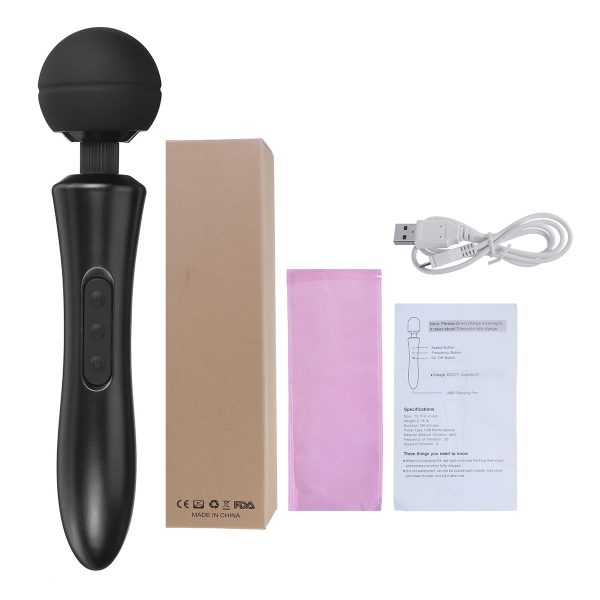 110-250V Electric Massager 8 Speeds 20 Vibration Modes Handheld Deep Fascia Massager