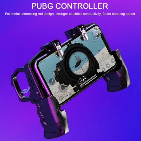 K21 Gamepad For Pubg Controller For Smart Phone Game Shooter PUBG Trigger Fire Button For IPhone Android Phone Gamepad G1