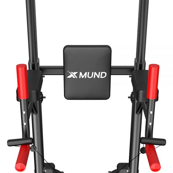 XMUND XD-PT1 Multifunctional Pull Up Dip Station Power Tower Traction Horizontal Bar Strength Training Fitness Exercise Home Gym