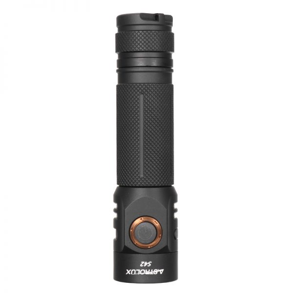 Astrolux S42 18650 Version 4xNichia 219C/XP-G3 2023LM USB EDC LED Flashlight + INR18650 30Q Battey