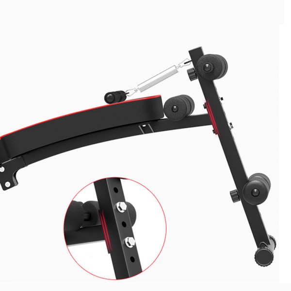 Multifunction Adjustable Sit Up Stool Crunch Fitness Abdominal Home Gym Exercise Tools