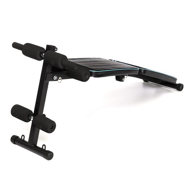 Multifunction Double Folding Exercise Bench Ab Sit-ups Muscle Trainer Adjustable Bench Fitness Equipment