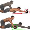 Ab Roller Core Abdominal Workout Home Gym Abdominal Wheel Roller Exercise Tools