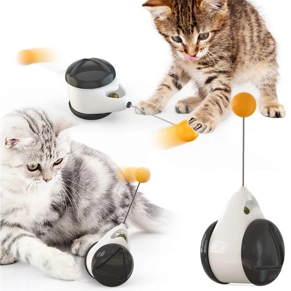 Irregular Cat Toy Rotating Ball Self-Balance Wheel Pet Toy Cute Interactive Toys Funny Kitty Toys Pet Supply