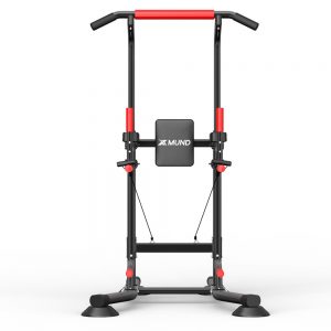 XMUND XD-PT1 Multifunctional Pull Up Dip Station Power Tower Traction Horizontal Bar Strength Training Fitness Exercise Home Gym