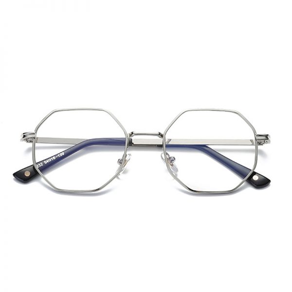 Anti-Blue Ray Polygon Eyeglasses Retro Thick Edge Optical