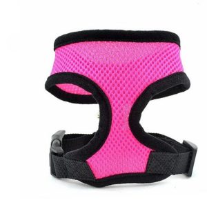 Pet Products Soft Mesh Padded Dog Harness Pet Puppy Vest Dog Cat Chihuahua Collar Belt Harness Adjustable Safety