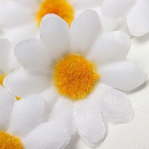 50pcs Silk Artificial Daisy Flowers Heads Home Wedding Decors