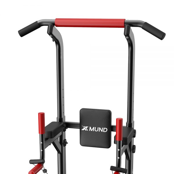 XMUND XD-PT1 Multifunctional Pull Up Dip Station Power Tower Traction Horizontal Bar Strength Training Fitness Exercise Home Gym