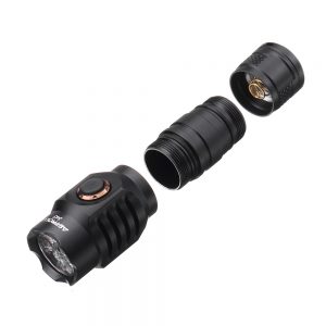 Astrolux S43 4x XP-G3 / Nichia 219C Stepless Dimming 18350 18650 EDC Flashlight Torch Tent Light Tactical Safety Hammer