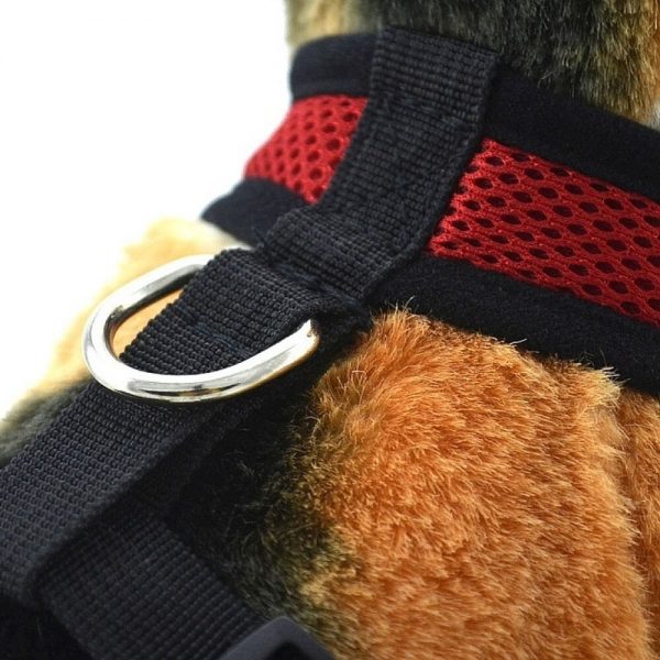 Pet Products Soft Mesh Padded Dog Harness Pet Puppy Vest Dog Cat Chihuahua Collar Belt Harness Adjustable Safety