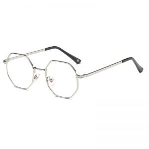 Anti-Blue Ray Polygon Eyeglasses Retro Thick Edge Optical