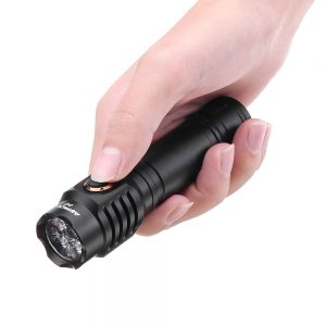 Astrolux S43 4x XP-G3 / Nichia 219C Stepless Dimming 18350 18650 EDC Flashlight Torch Tent Light Tactical Safety Hammer